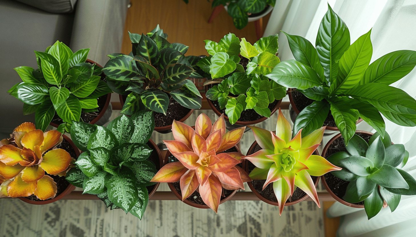 Agencement - 10 plantes d'intérieur nécessitant peu de lumière pour un intérieur verdoyant