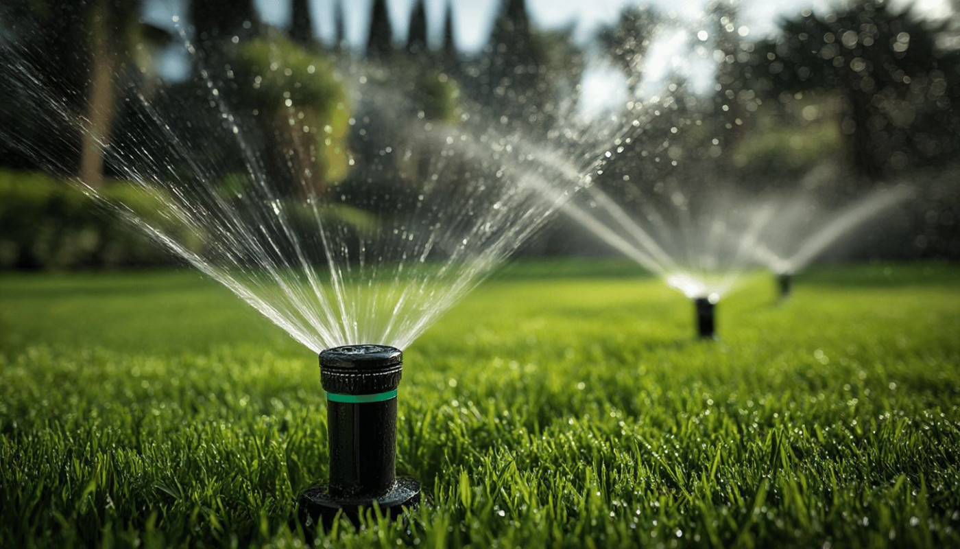 Agencement - Installation d'un système d'arrosage automatique pour pelouses économie d'eau et entretien